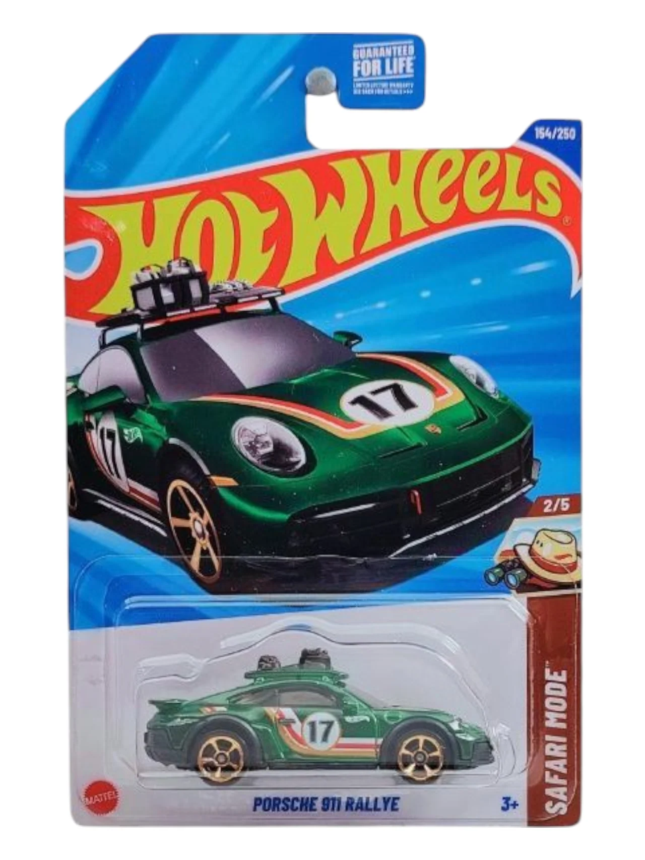 HotWheels Porsche 911 Rally Imported Mainline 1:64 Scale
