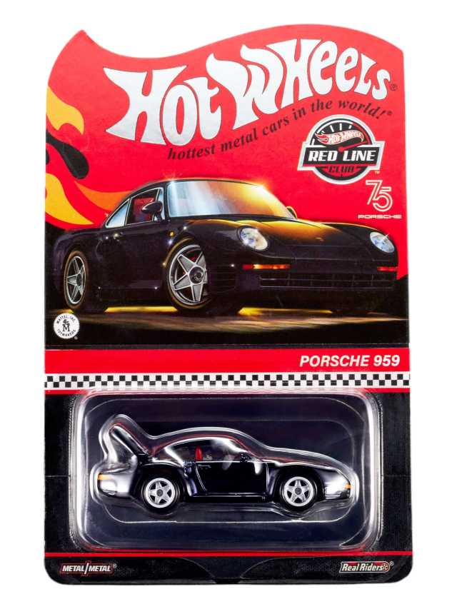 Hotwheels Porsche 959 RLC imported 1:64 Scale (with protector)