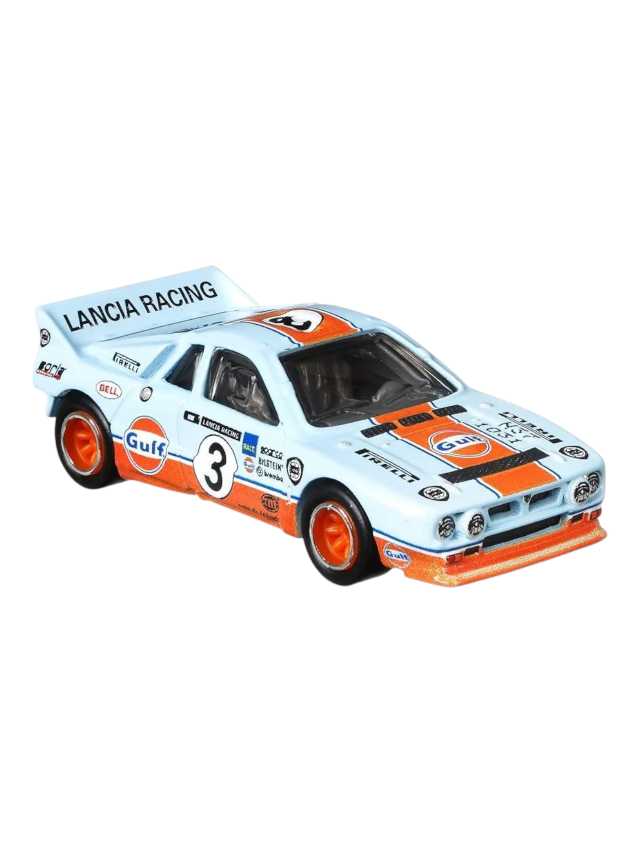 Hotwheels real riders lancia rally 037 euro hauler imported team transport 1:64 scale - Image 4