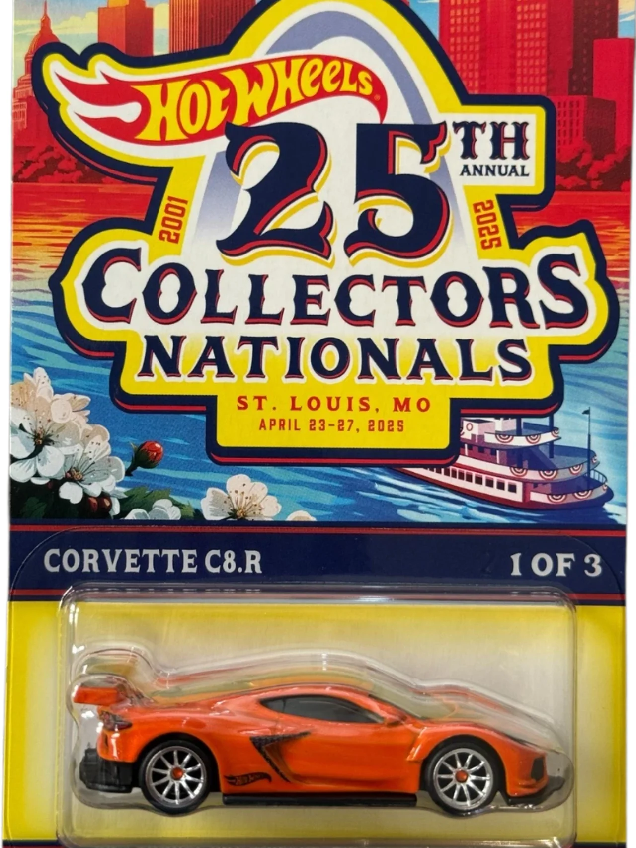 HotWheels RLC 25th Annual Hot Wheels Collectors Nationals Corvette C8.R Imported 1:64 Scale - Image 3