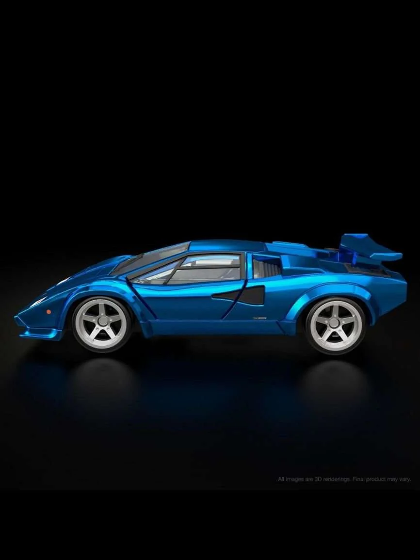 Hotwheels Rlc 82 Lamborghini Countach LP 500 S 1:64 Scale - Image 7