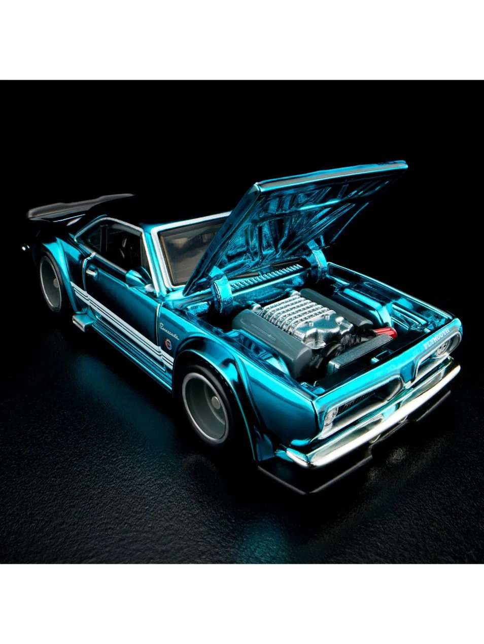 HOTWHEELS 1968 Custom Plymouth Barracuda imported rlc 1:64 Scale - Image 5