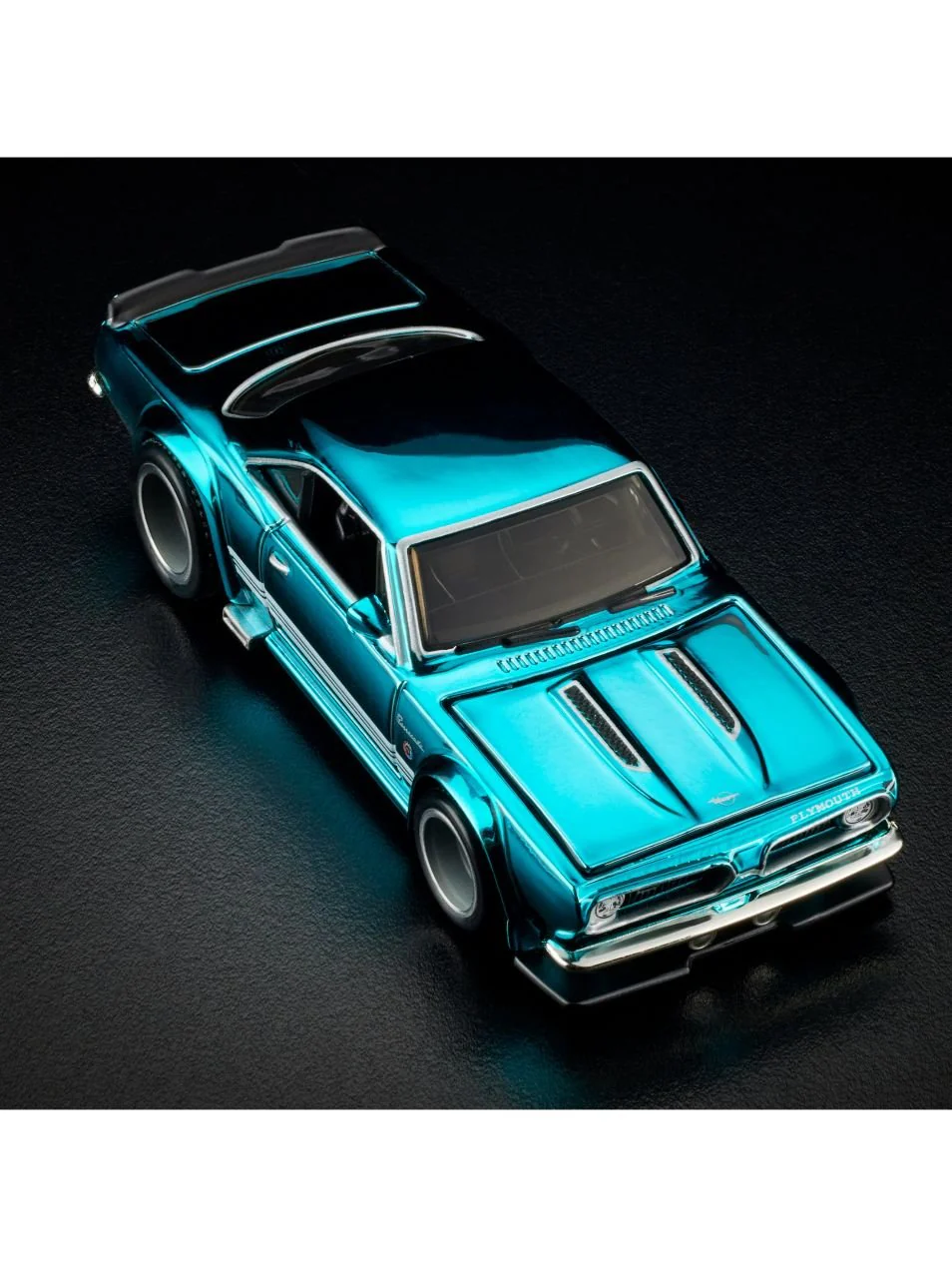 HOTWHEELS 1968 Custom Plymouth Barracuda imported rlc 1:64 Scale - Image 6