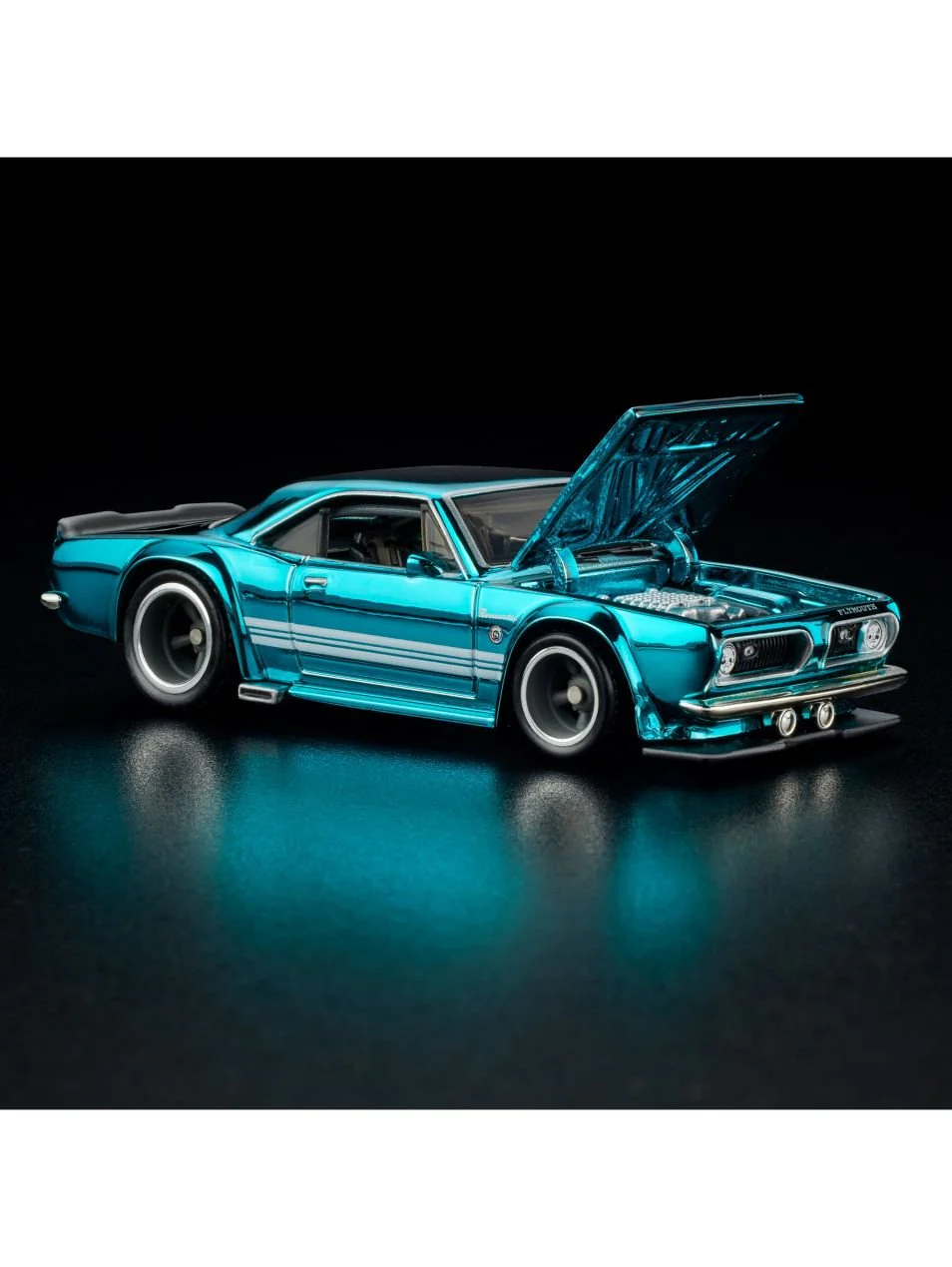 HOTWHEELS 1968 Custom Plymouth Barracuda imported rlc 1:64 Scale - Image 8