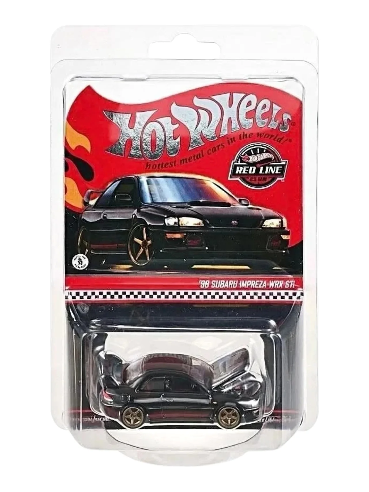 HotWheels RLC Exclusive '98 SUBARU IMPREZA WRX STi 1:64 Scale (With Protector) JJY62-9893