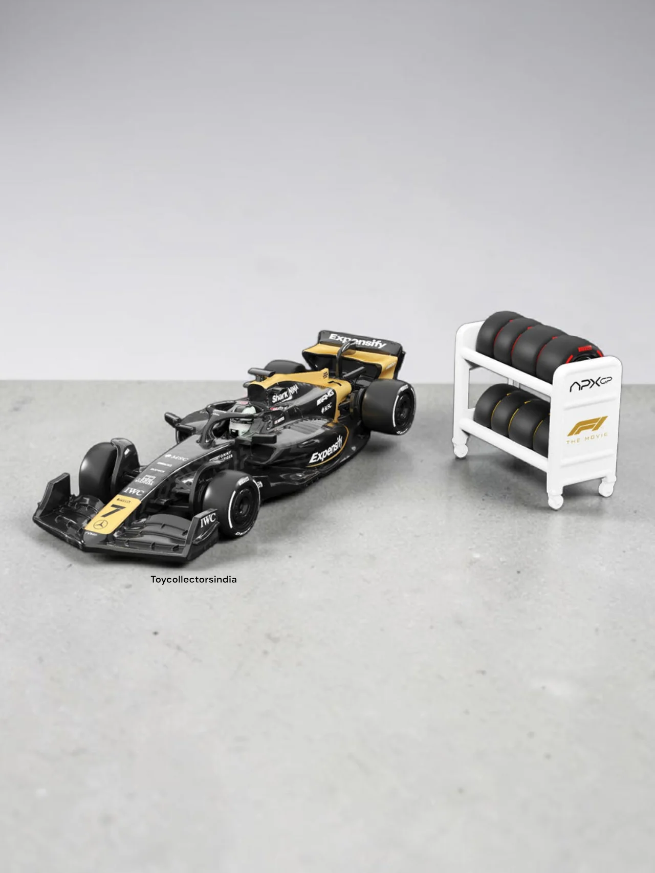 HotWheels RLC Formula 1 (F1) The Movie Apx gp IWC Imported Premium RLC 1:64 Scale with protector - Image 5