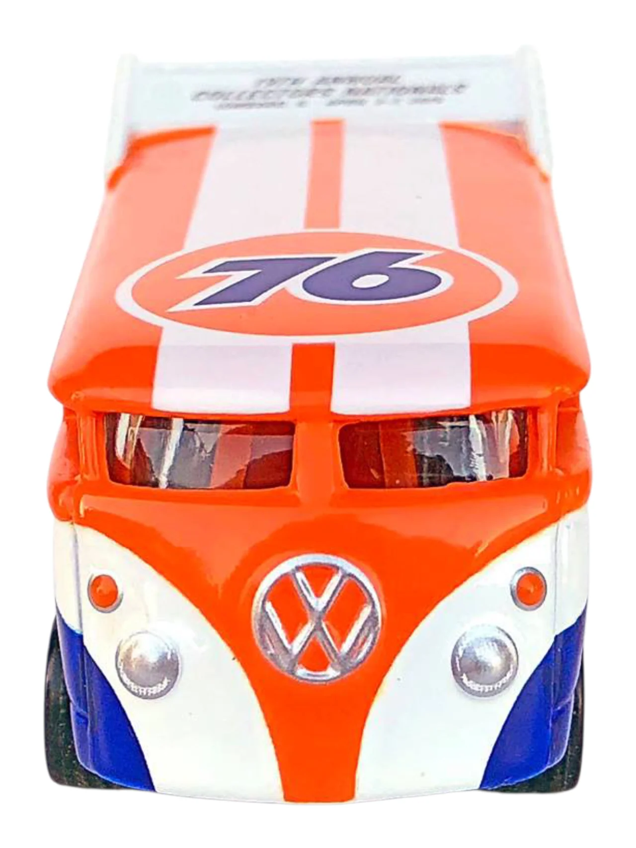 HotWheels RLC 'Volkswagen Drag Bus 19th Annual Hot Wheels Collectors Nationals ( Card is Damage car mint condition ) Imported 1:64 Scale - Image 3