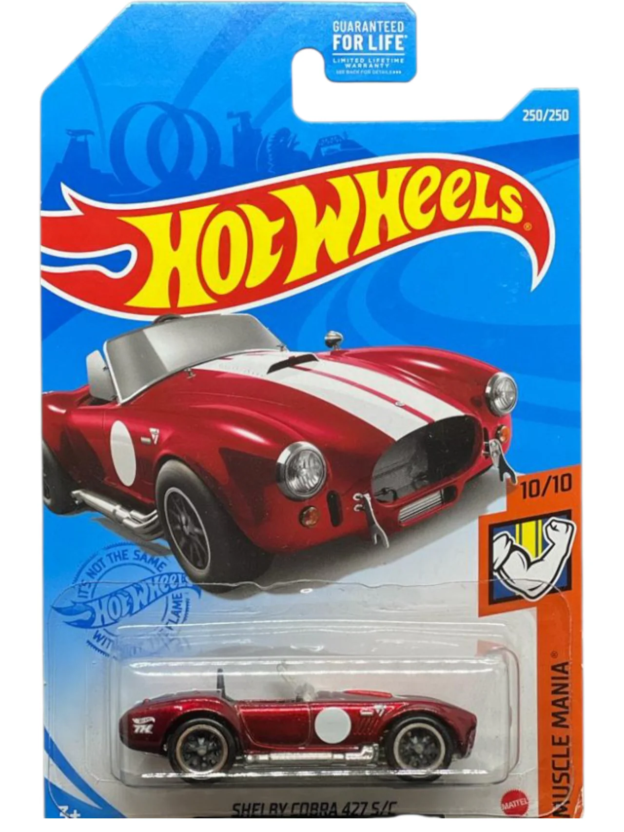Hotwheels Shelby Cobra 427 S/C Imported Mainline 1:64 Scale (Super Treasure Hunt) rlc premium with Protector