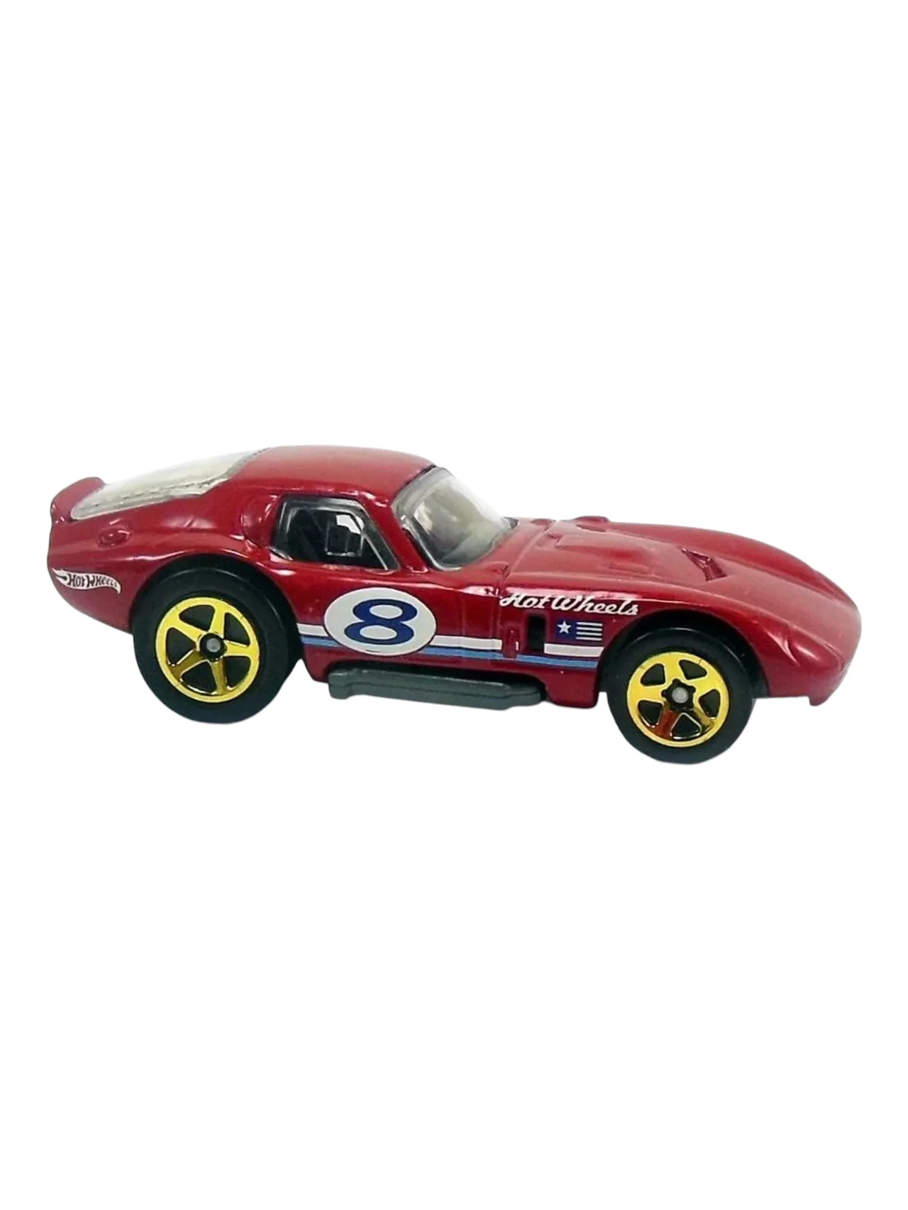 HotWheels Shelby Pack of 5 1:64 Scale (Includes 67 Shelby GT500,Shelby Cobra "Daytona" Coupe,69 Shelby GT500,Shelby Cobra 427 S/C,Ford Shelby GT500) - Image 3