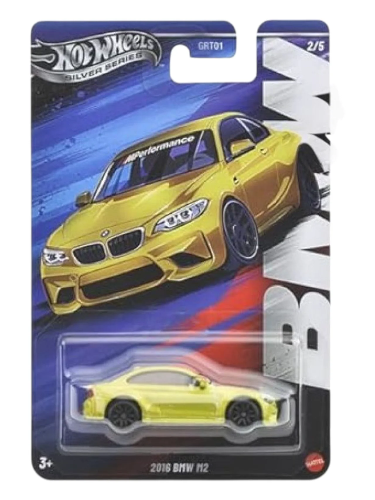 HotWheels Silver Series BMW Set of 5 Imported Mainline Card Art 1:64 Scale - Image 3