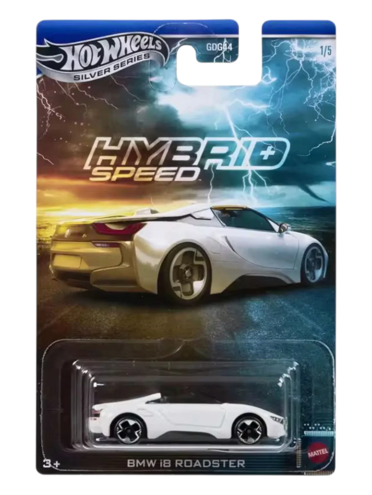 HotWheels Silver Series Hybrid Speed Set Of 5 Imported Mainline Card Art 1:64 Scale - Image 2