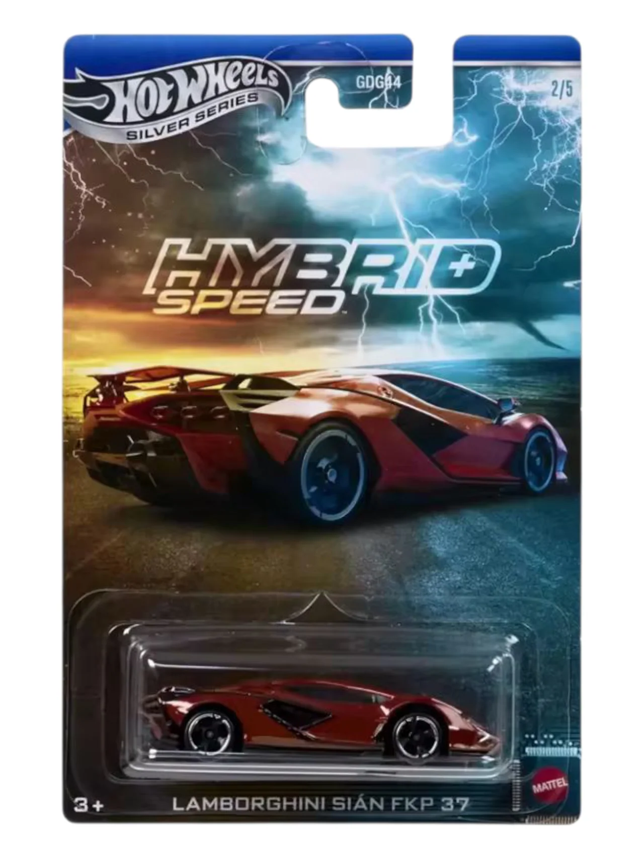 HotWheels Silver Series Hybrid Speed Set Of 5 Imported Mainline Card Art 1:64 Scale - Image 3