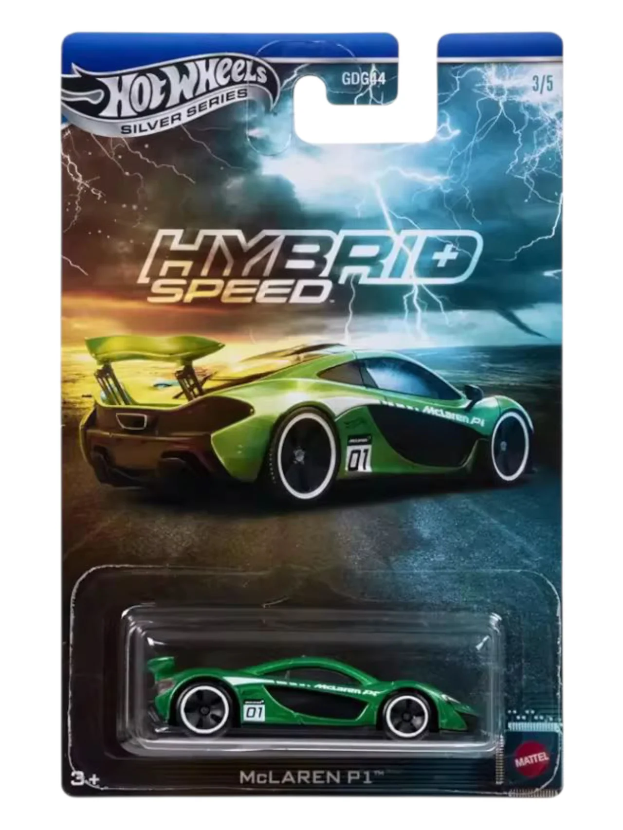HotWheels Silver Series Hybrid Speed Set Of 5 Imported Mainline Card Art 1:64 Scale - Image 4