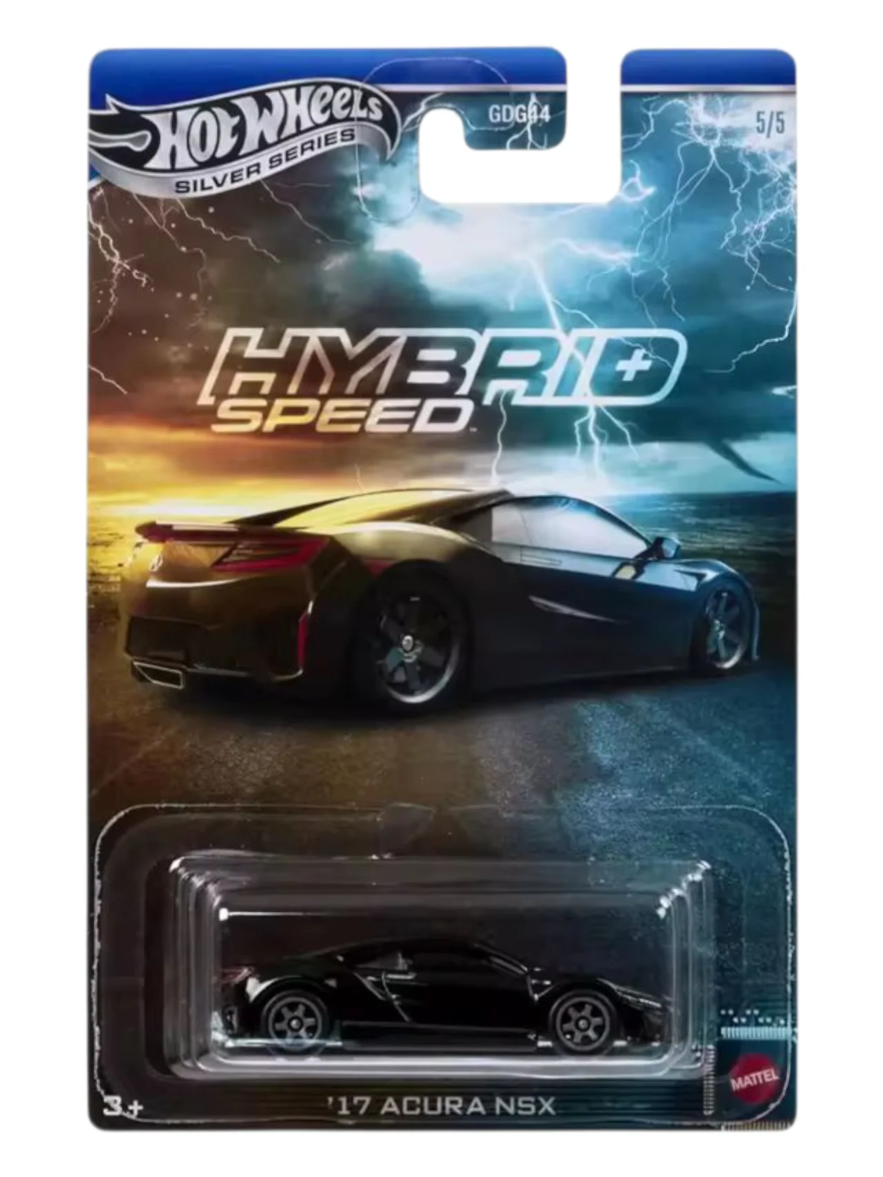 HotWheels Silver Series Hybrid Speed Set Of 5 Imported Mainline Card Art 1:64 Scale - Image 6