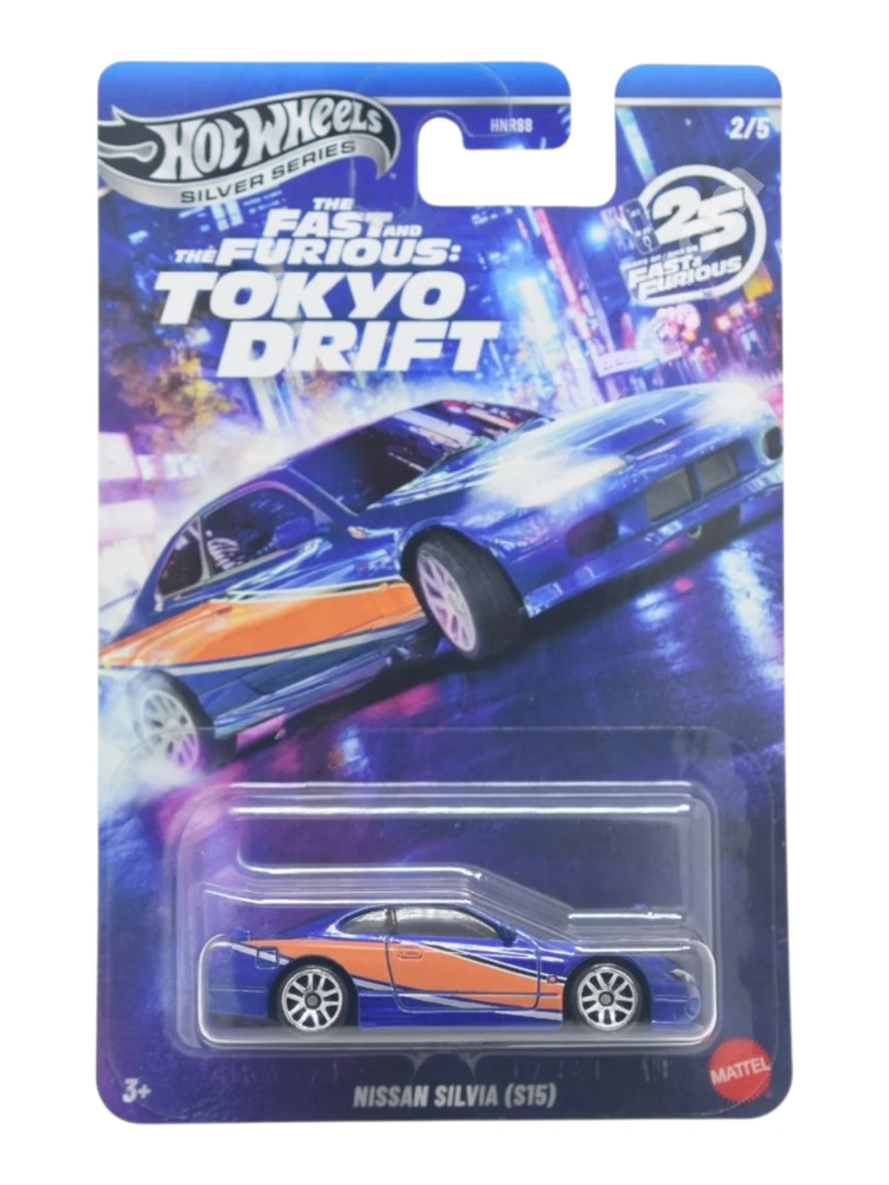 HotWheels silver Series the fast and the furious Tokyo drift set of 5 1:64 Scale Imported Mainline Card Art - Image 4