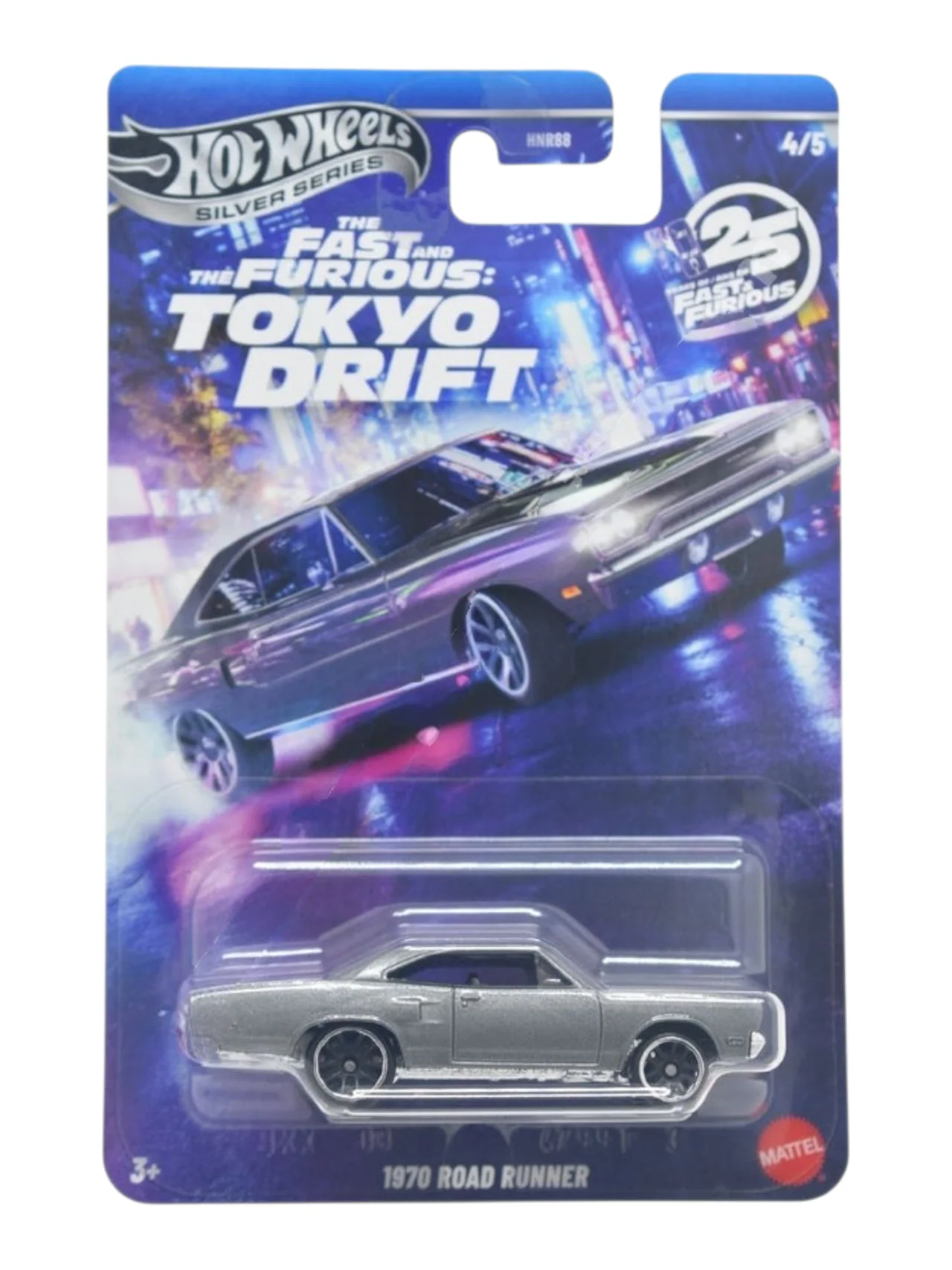 HotWheels silver Series the fast and the furious Tokyo drift set of 5 1:64 Scale Imported Mainline Card Art - Image 6