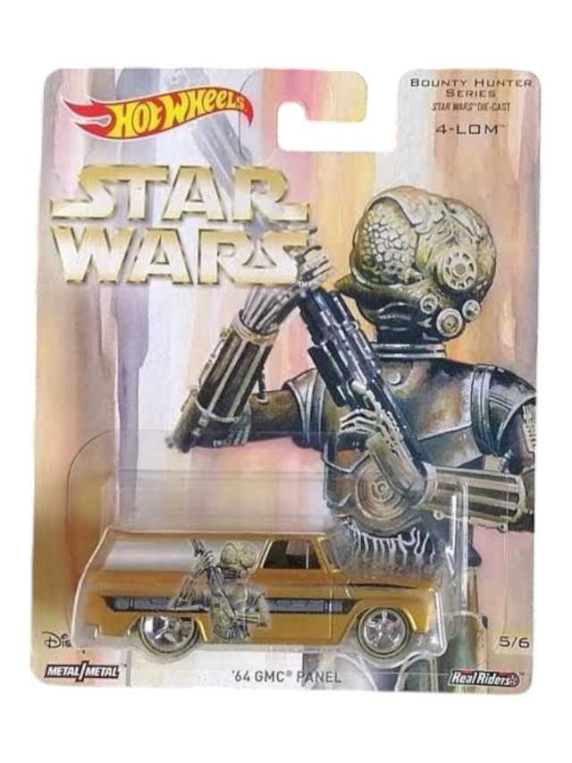 HOTWHEELS STAR WARS Bounty Hunter Series '64 GMC Panel Imported Collection 1:64 Scale - Image 2
