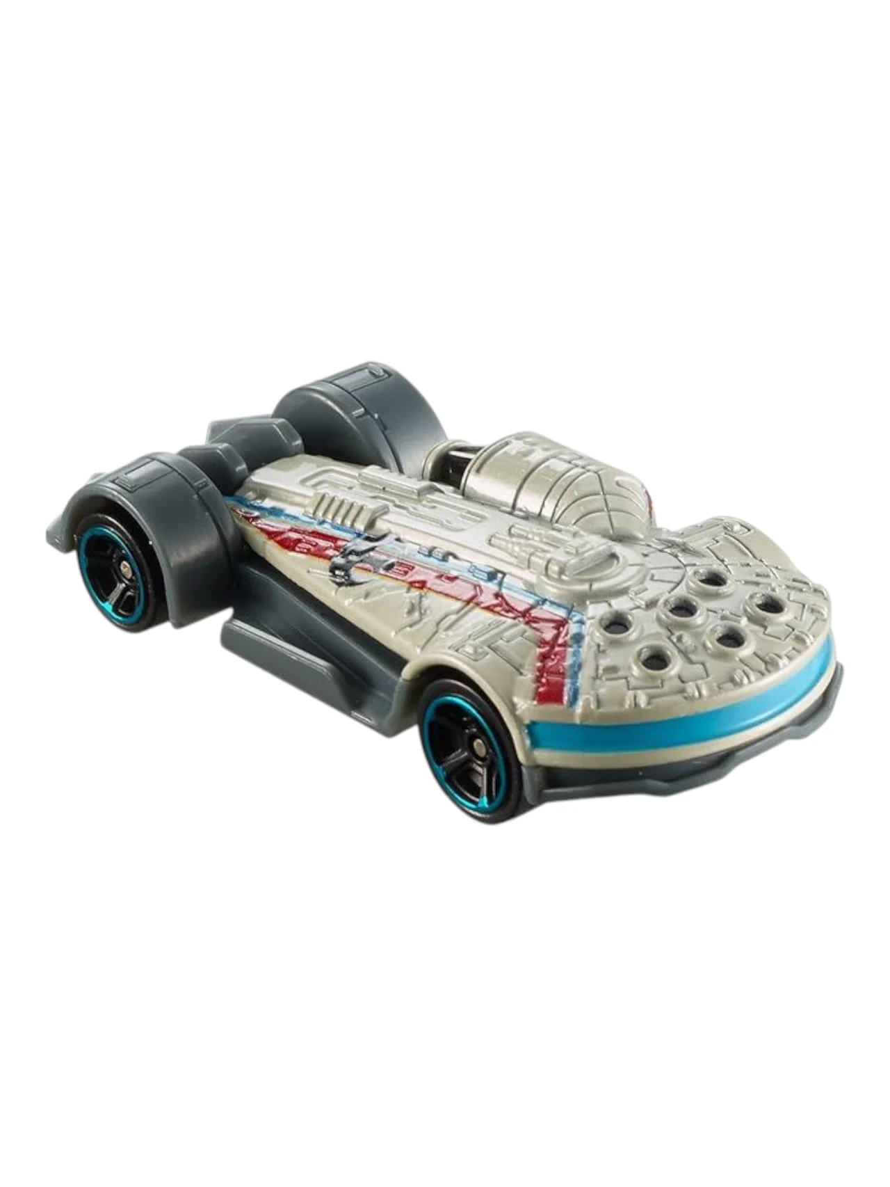 HotWheels Star Wars Carships 40th Anniversary Millennium Falcon Imported Premium 1:64 Scale (CARD DAMAGE) - Image 4
