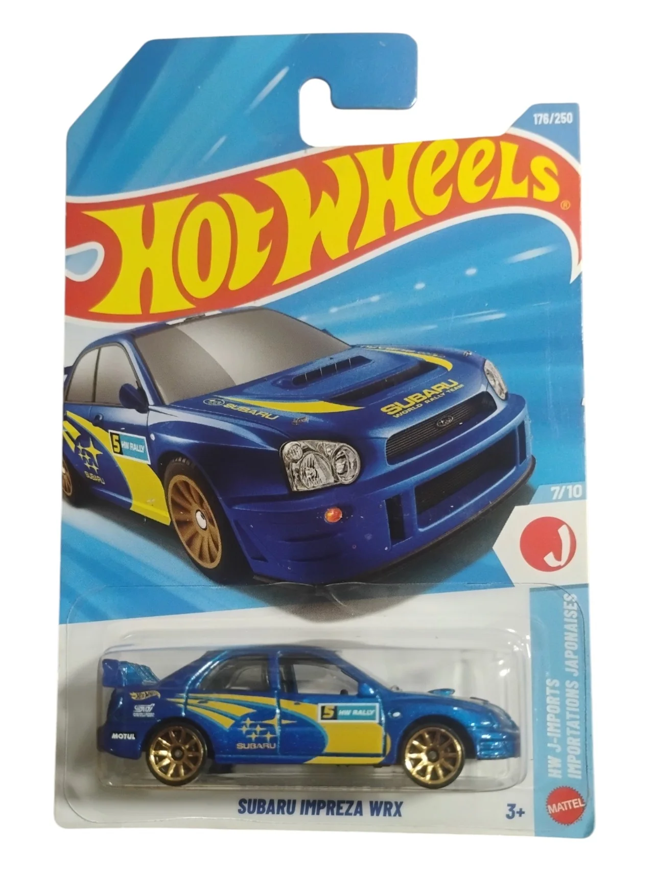 HotWheels "Subaru Impreza WRX" Imported Mainline 1:64 Scale