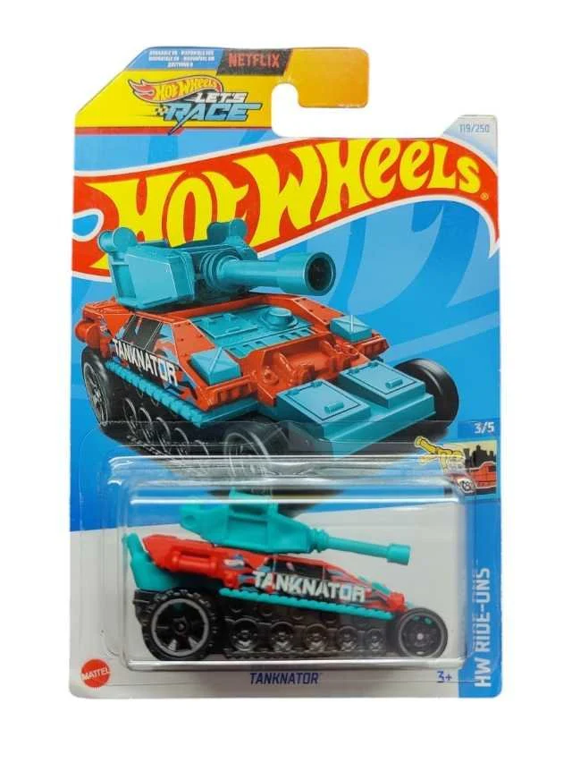 Hotwheels tanknator (card little damage)imported mainline 1:64 Scale