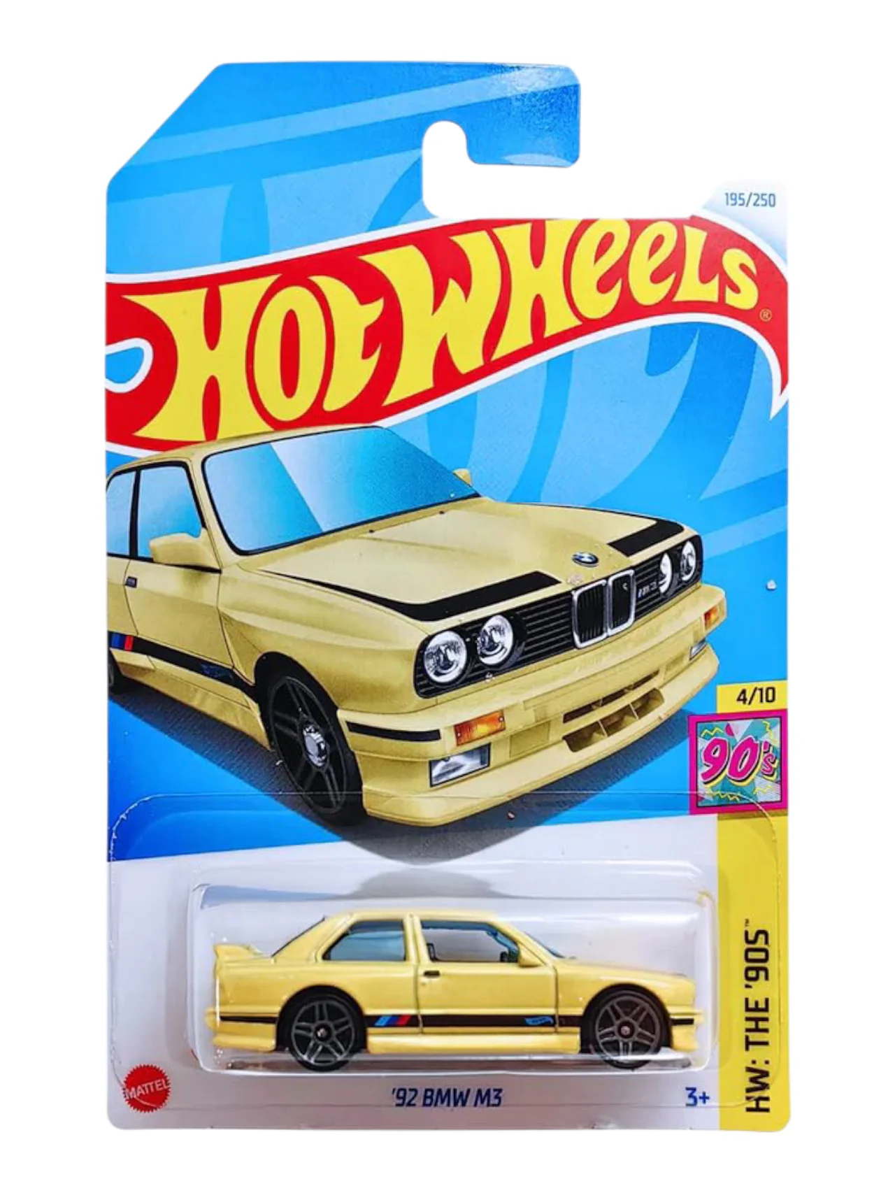 HotWheels '92 BMW M3 Imported Mainline 1:64 Scale