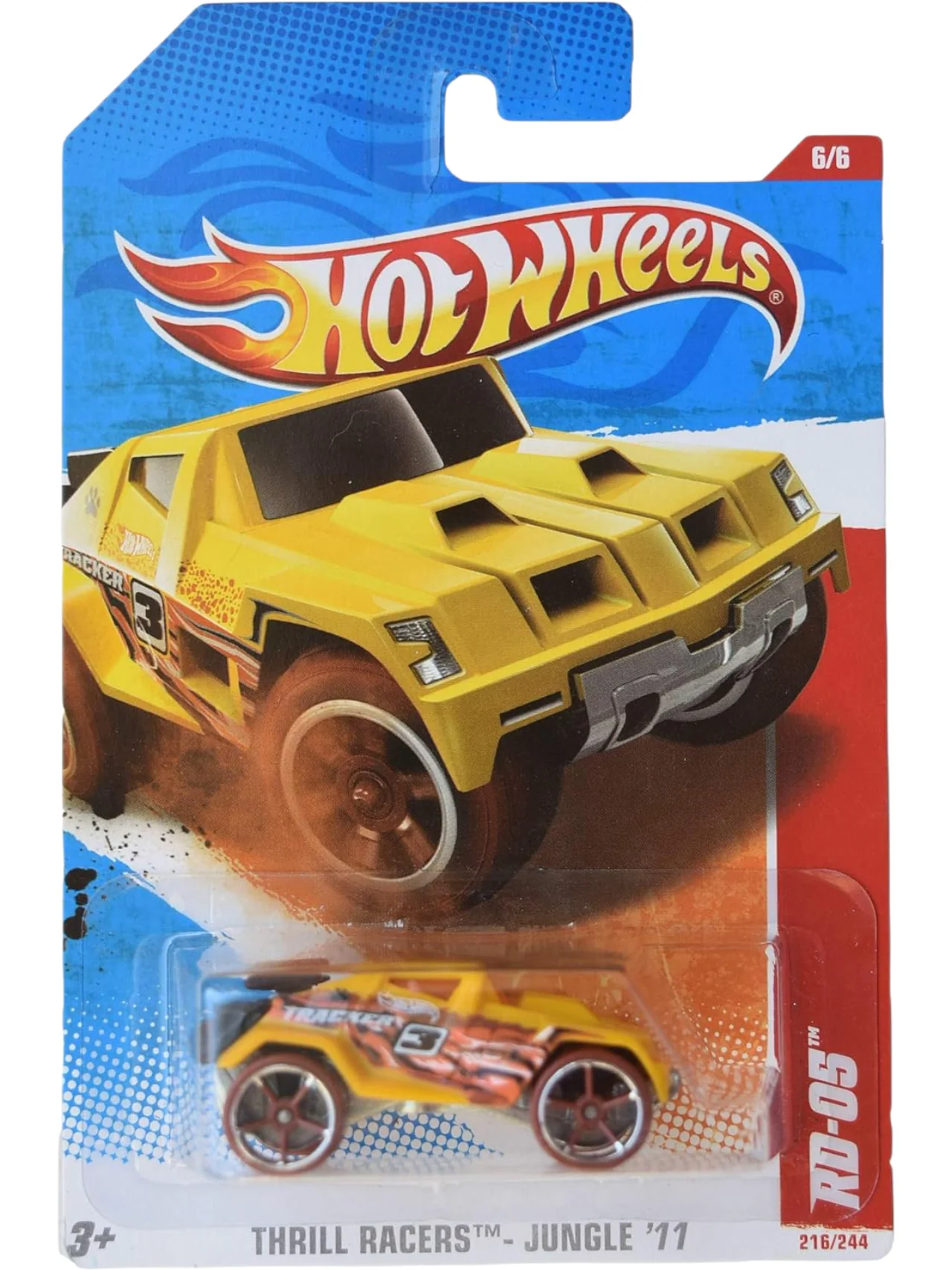 Hotwheels THRILL RACERS - JUNGLE 11 Imported Mainline 1:64 Scale