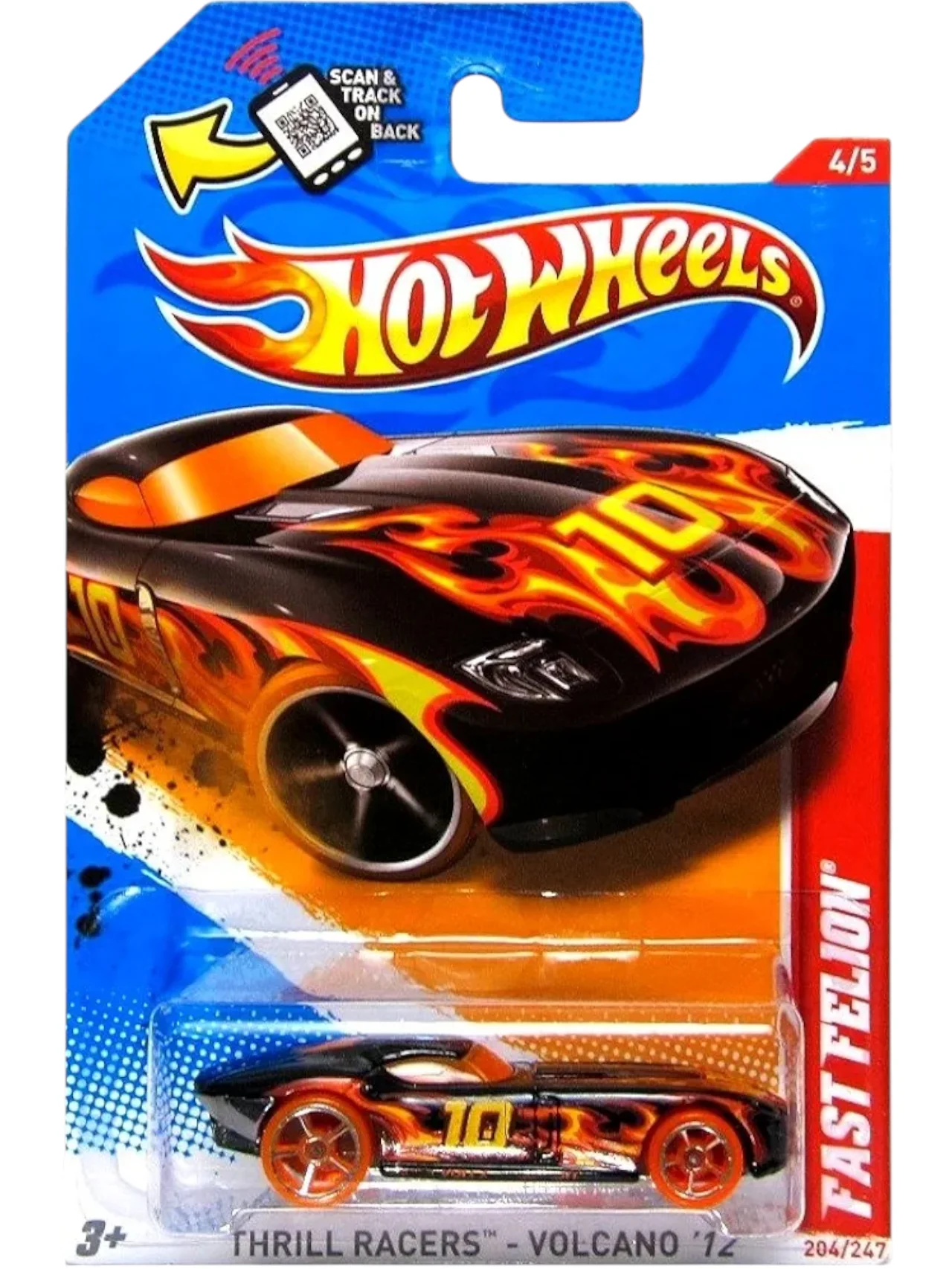 Hotwheels THRILL RACERS VOLCANO 12 imported mainline 1:64 Scale
