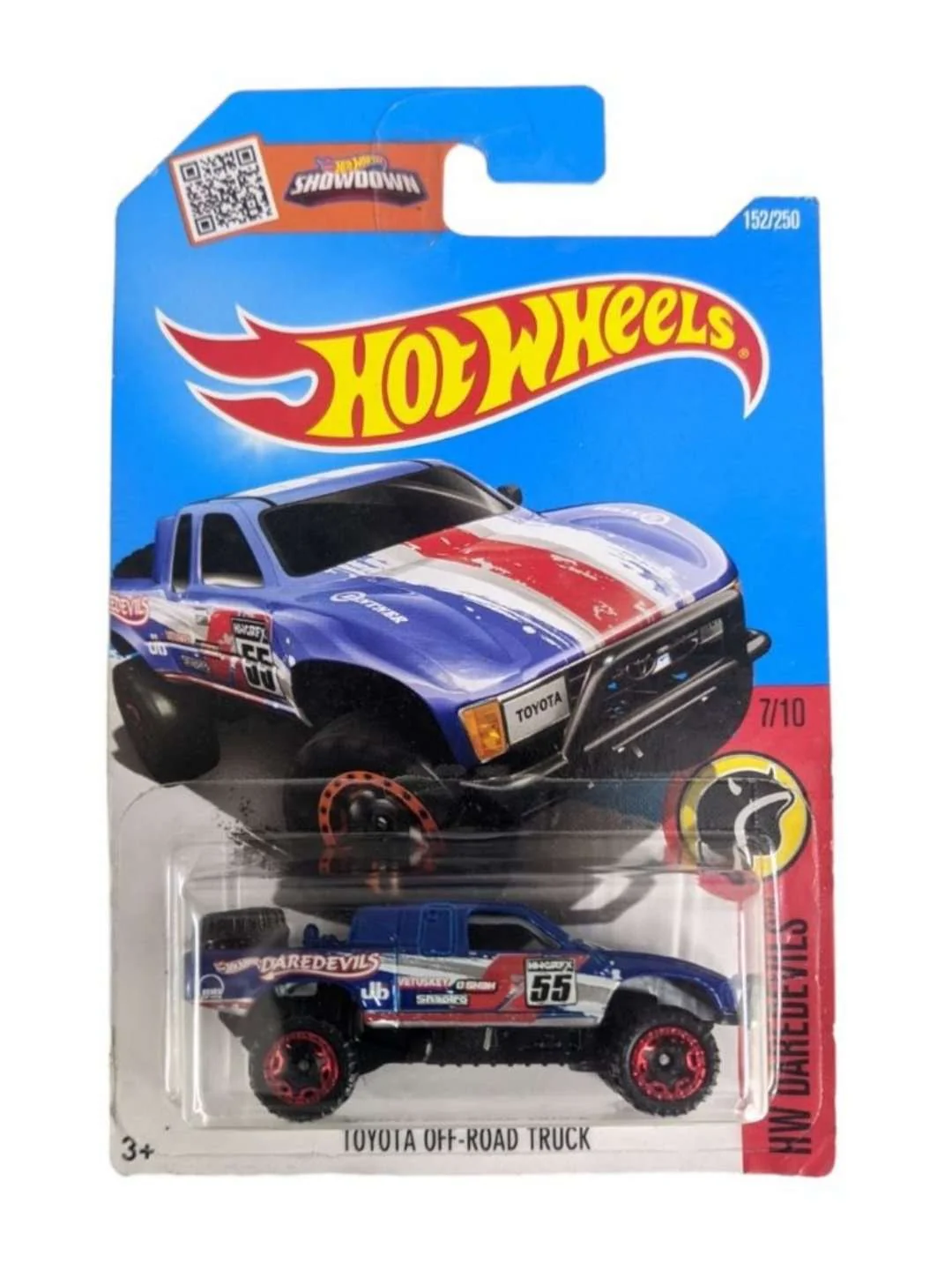 HotWheels Toyota Off-Road Truck Imported Mainline 1:64 Scale (Blister Damaged)