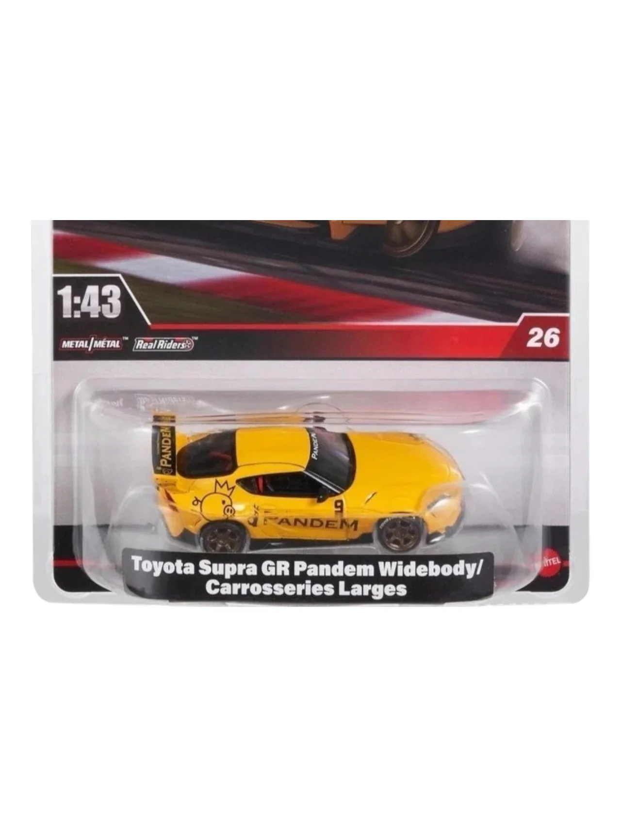 HotWheels Toyota GR Supra Pandem Widebody Imported Premium – 1:43 Scale - Image 2