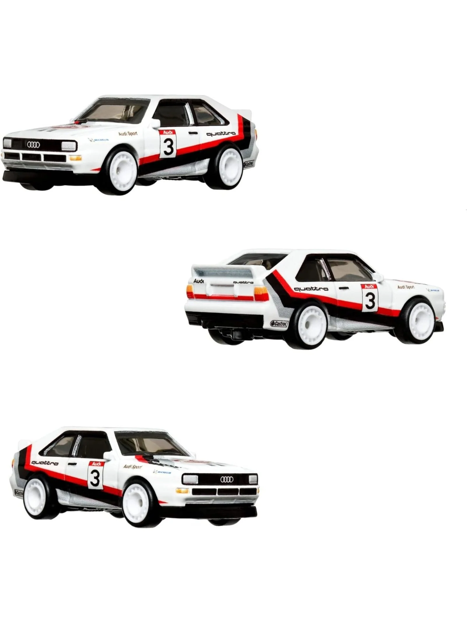 HotWheels Track Day Diorama Euro Hauler- 84 Audi Sport Quattro- Lamborghini Essenza SCV12- Sauber Mercedes C9 - Image 5