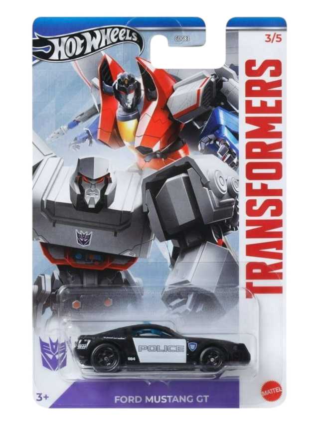 Hotwheels transformer optimus prime series set of 5 imported mainline card art 1:64 scale - Image 4