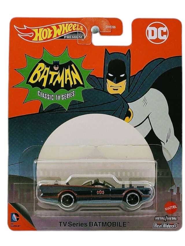 Hot Wheels TV Series Batmobile – Classic Die-Cast Collectible Car