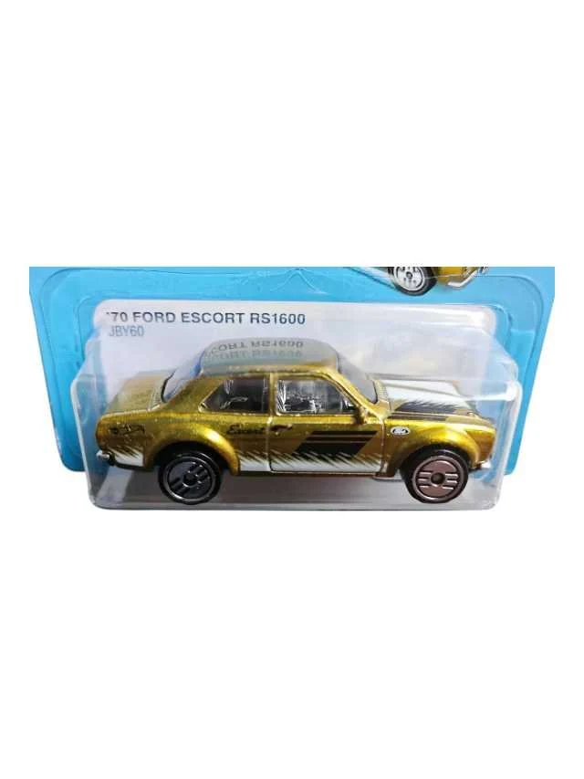 Hotwheels ultra Hots '70 ford Escort Rs1600 mainline card art 1:64 scale - Image 2