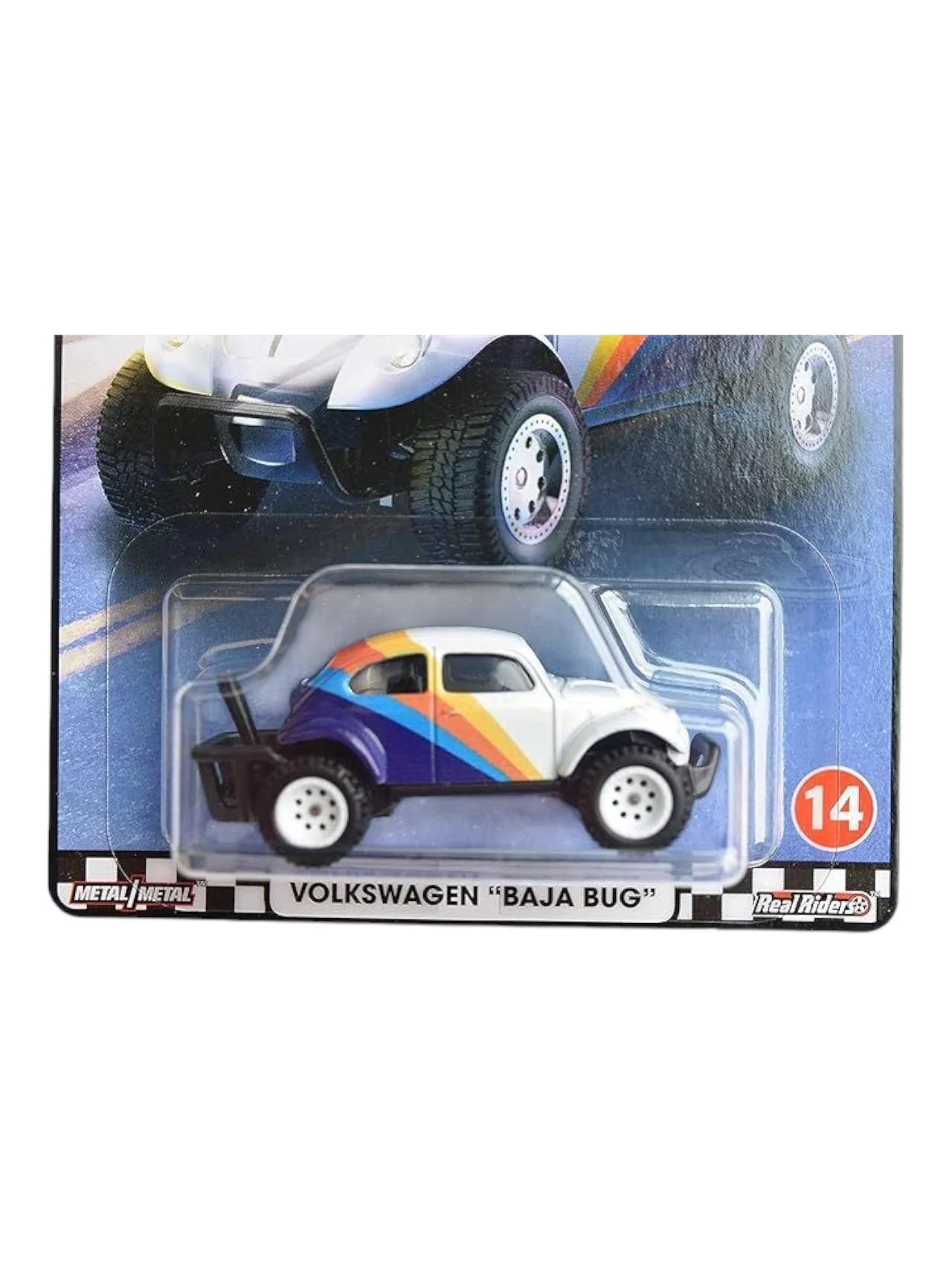 HotWheels Volkswagen Baja Bug Imported Premium 1:64 Scale - Image 2