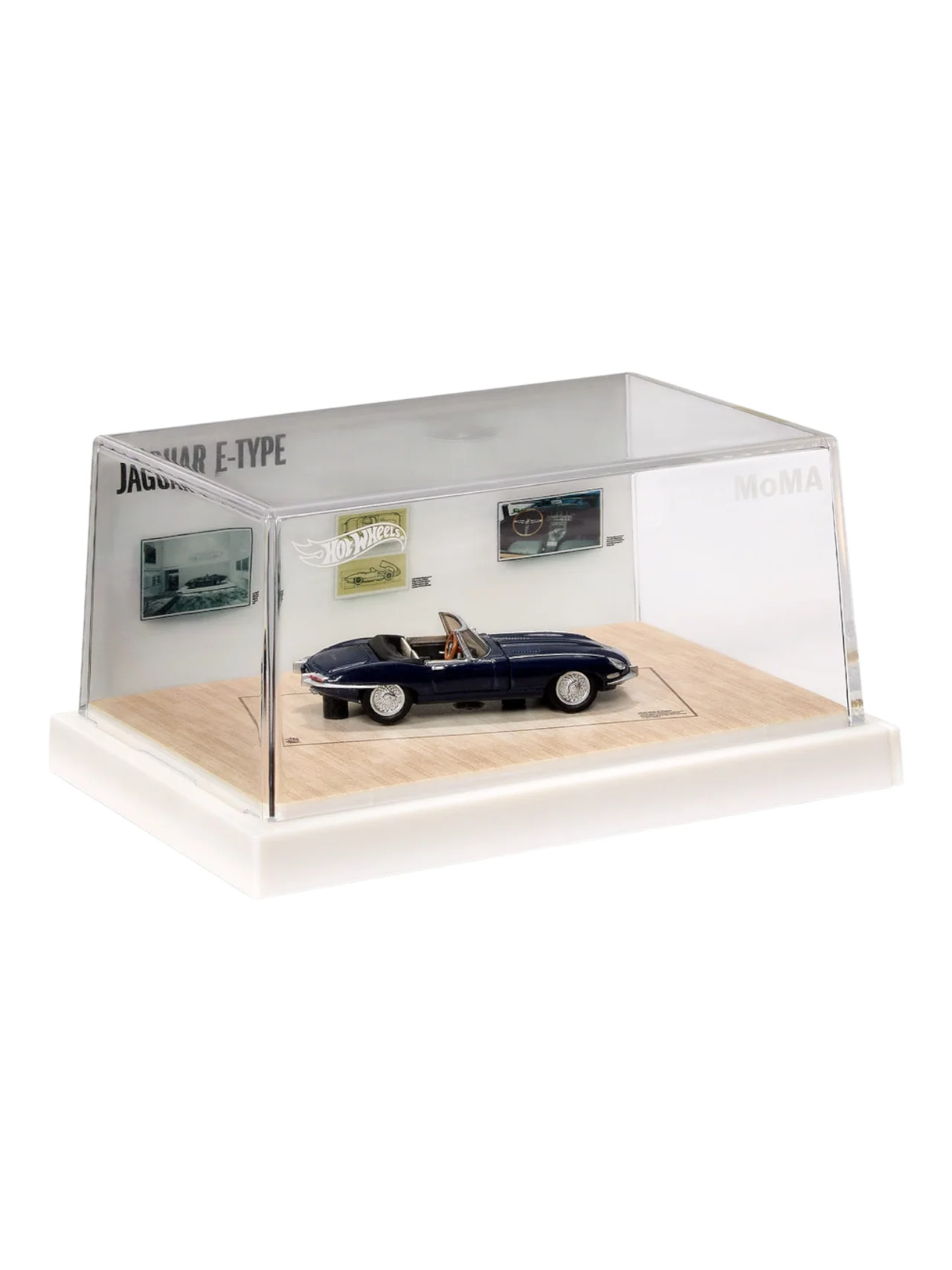 HotWheels x MoMA Jaguar E-Type Roadster Imported RLC 1:64 Scale JGL49 - Image 15
