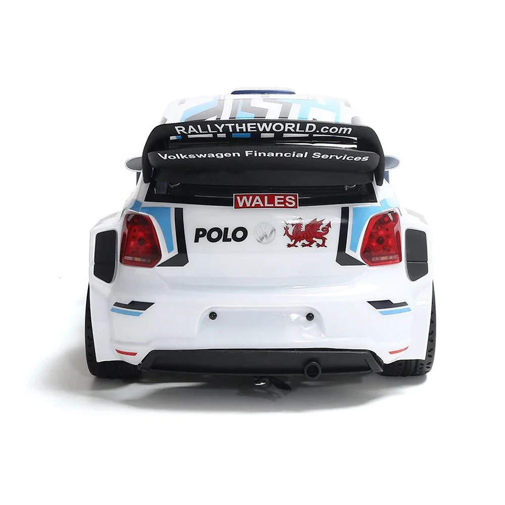 HYPER GO 2.4G 4WD Sport Rally Drift RC Car Brushless High Speed Volkswagen Polo R WRC 2015 Remote Control Car Imported 1:10 Scale Long control range (120m) Up to 70 km. - Image 2
