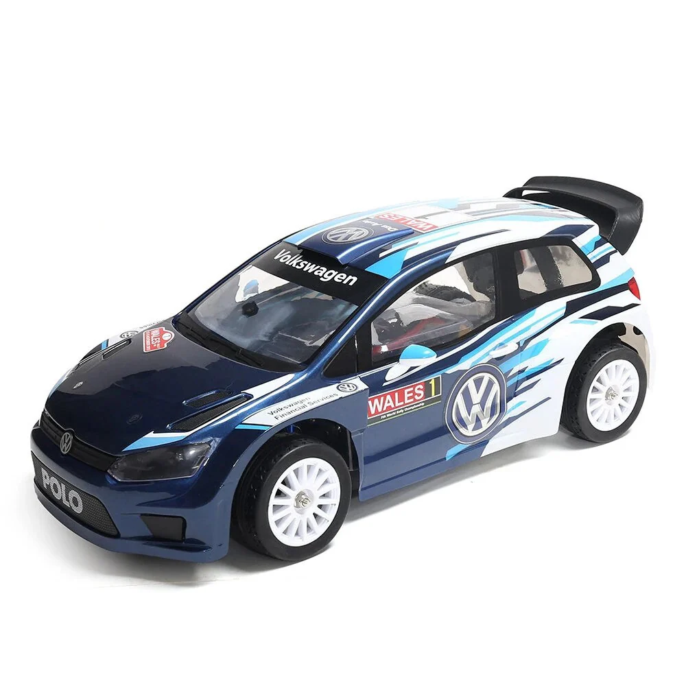 HYPER GO 2.4G 4WD Sport Rally Drift RC Car Brushless High Speed Volkswagen Polo R WRC 2015 Remote Control Car Imported 1:10 Scale Long control range (120m) Up to 70 km. - Image 5
