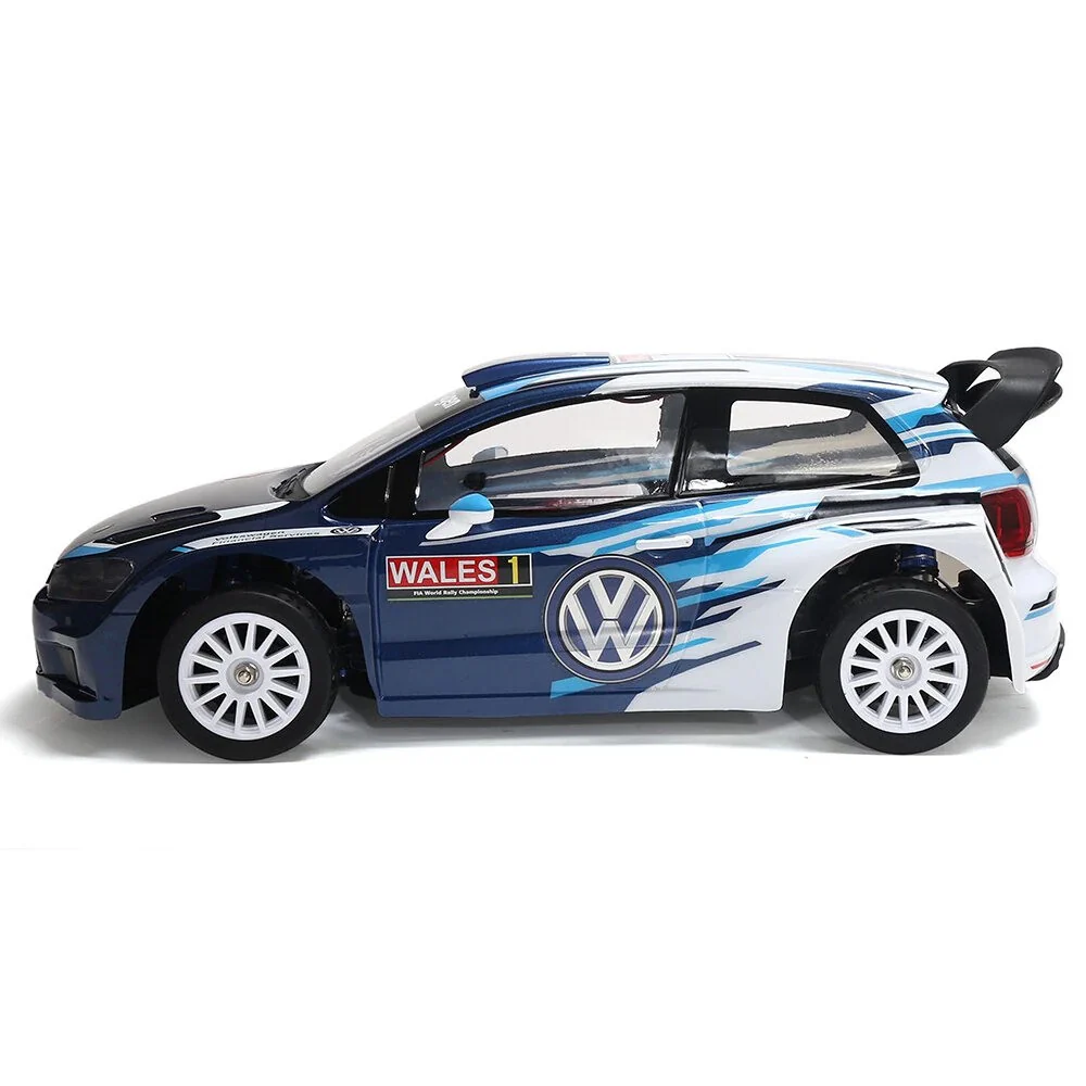 HYPER GO 2.4G 4WD Sport Rally Drift RC Car Brushless High Speed Volkswagen Polo R WRC 2015 Remote Control Car Imported 1:10 Scale Long control range (120m) Up to 70 km. - Image 6