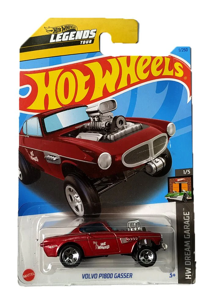 Hotwheels Volvo p1800 gasser imported mainline 1:64 scale