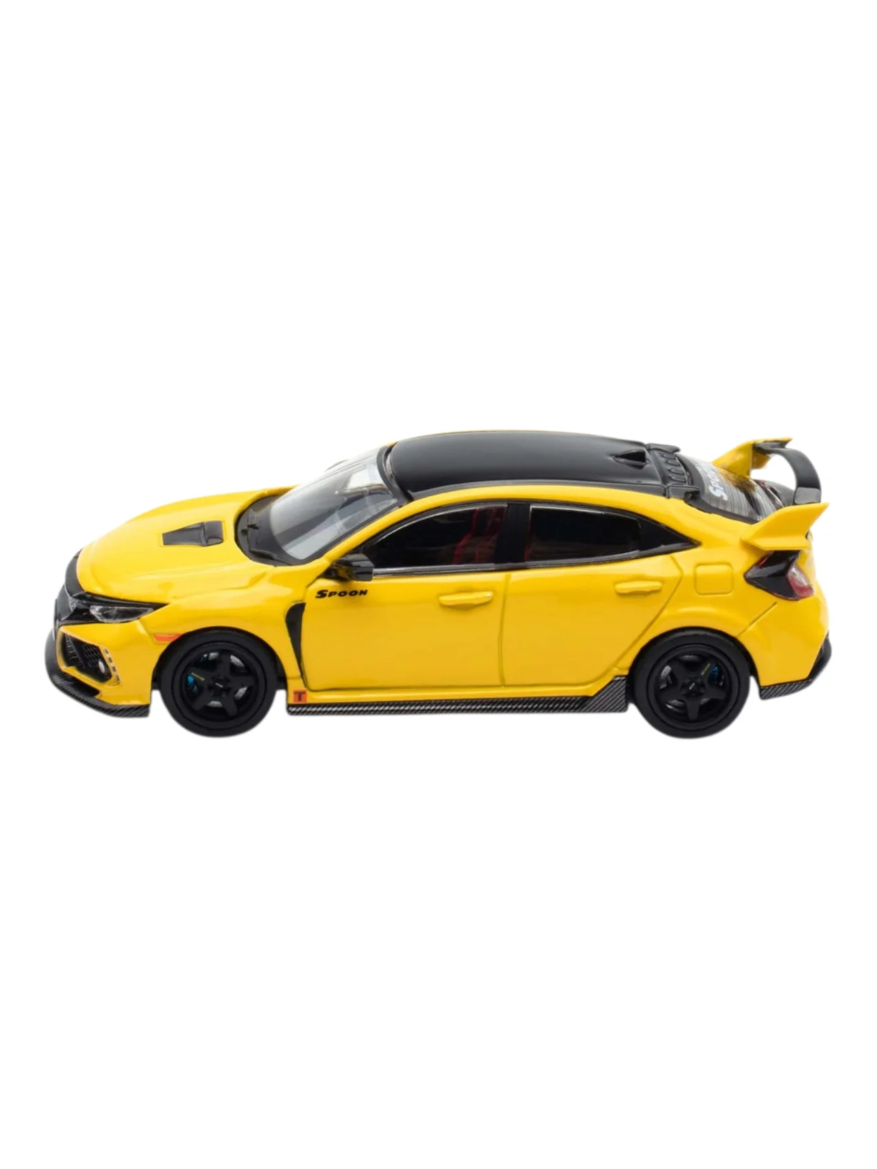 INNO64 Honda Civic Type R (FK8) Yellow 1:64 Scale Metal Diecast IN64-FK8-YL - Image 6