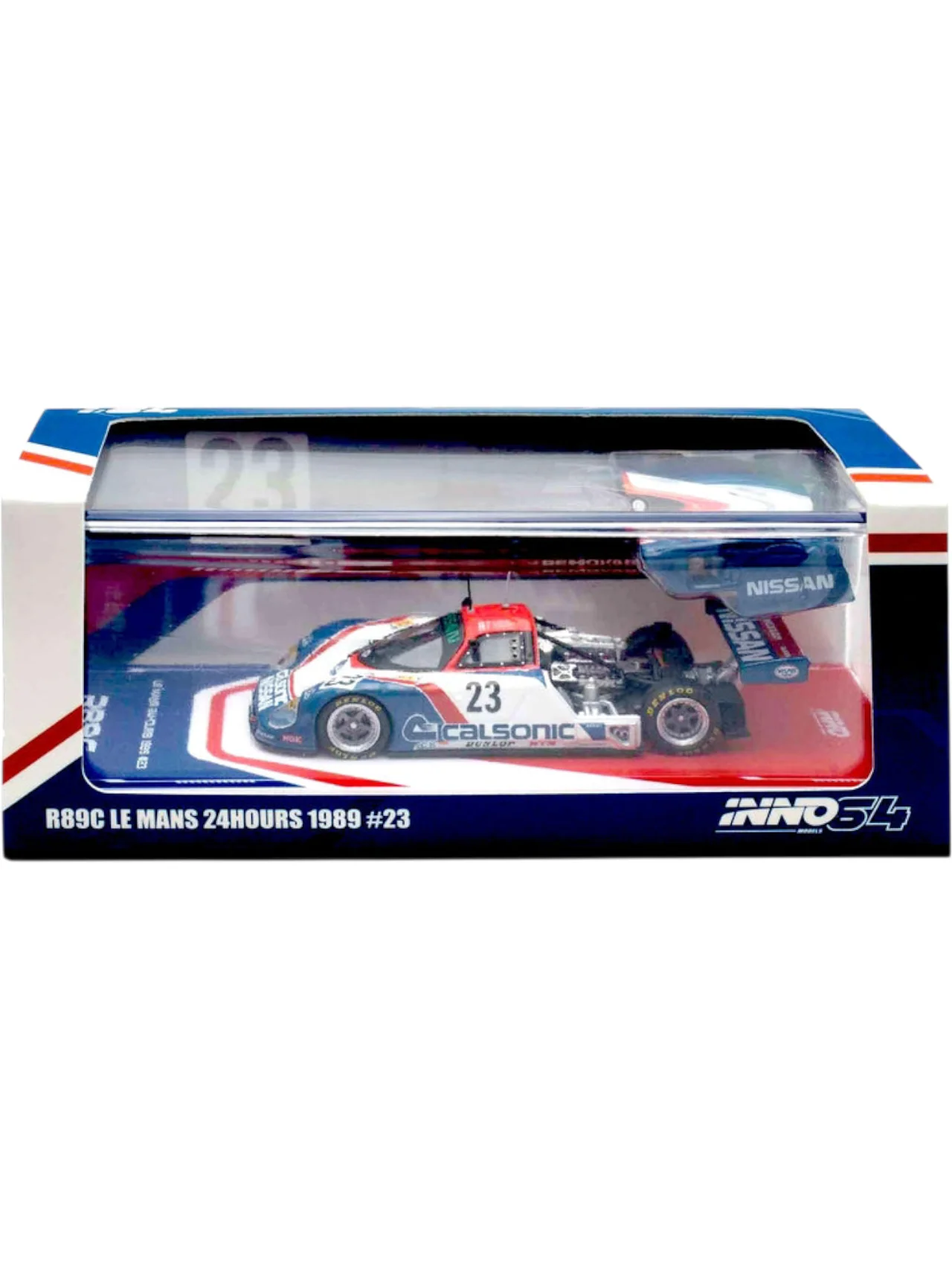INNO64 Nissan R89C LE Mans 1989 #23 1:64 Scale diecast Model Calsonic Racing IN64-R89C-89LM23