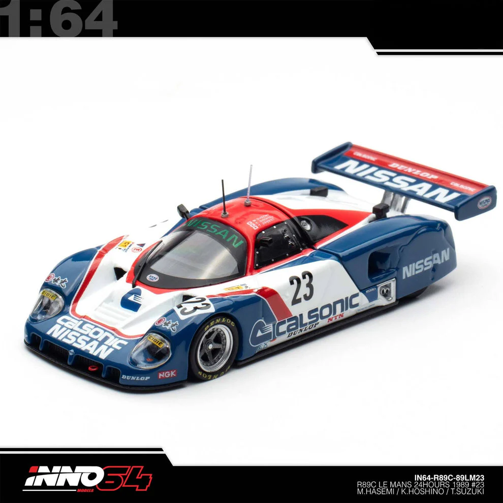 INNO64 Nissan R89C LE Mans 1989 #23 1:64 Scale diecast Model Calsonic Racing IN64-R89C-89LM23 - Image 3