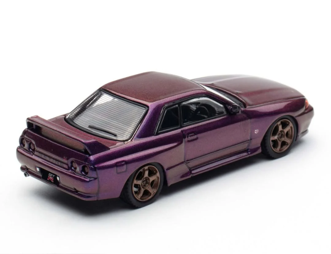 INNO64 Nissan Skyline GT-R (R32) Midnight Purple 1:64 Scale Matel Diecast IN64-R32-MP-AS - Image 4