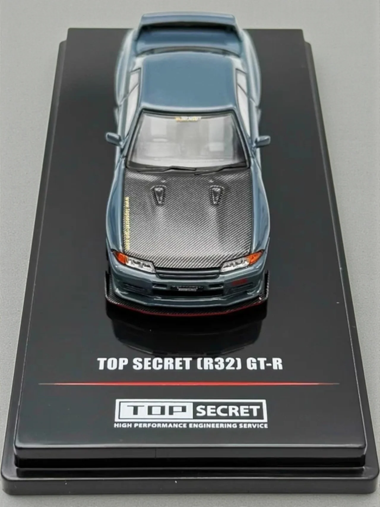 INNO64 Nissan Skyline GT-R R32 TOP Secret 1:64 Scale Metal Diecast IN64-R32TS-STGR - Image 6