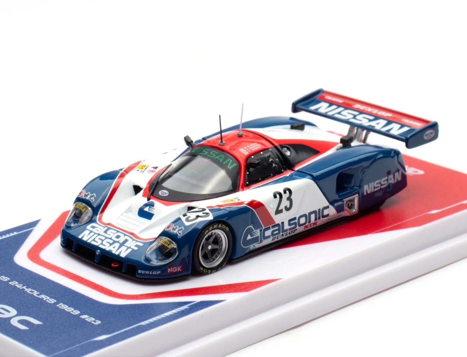 INNO64 R89C Le Mans 24Hours 1989 #23 Mhasemi- Khoshino-Tsuzuki 1:64 Scale Metal Diecast IN64-R89C-89LM23 - Image 3