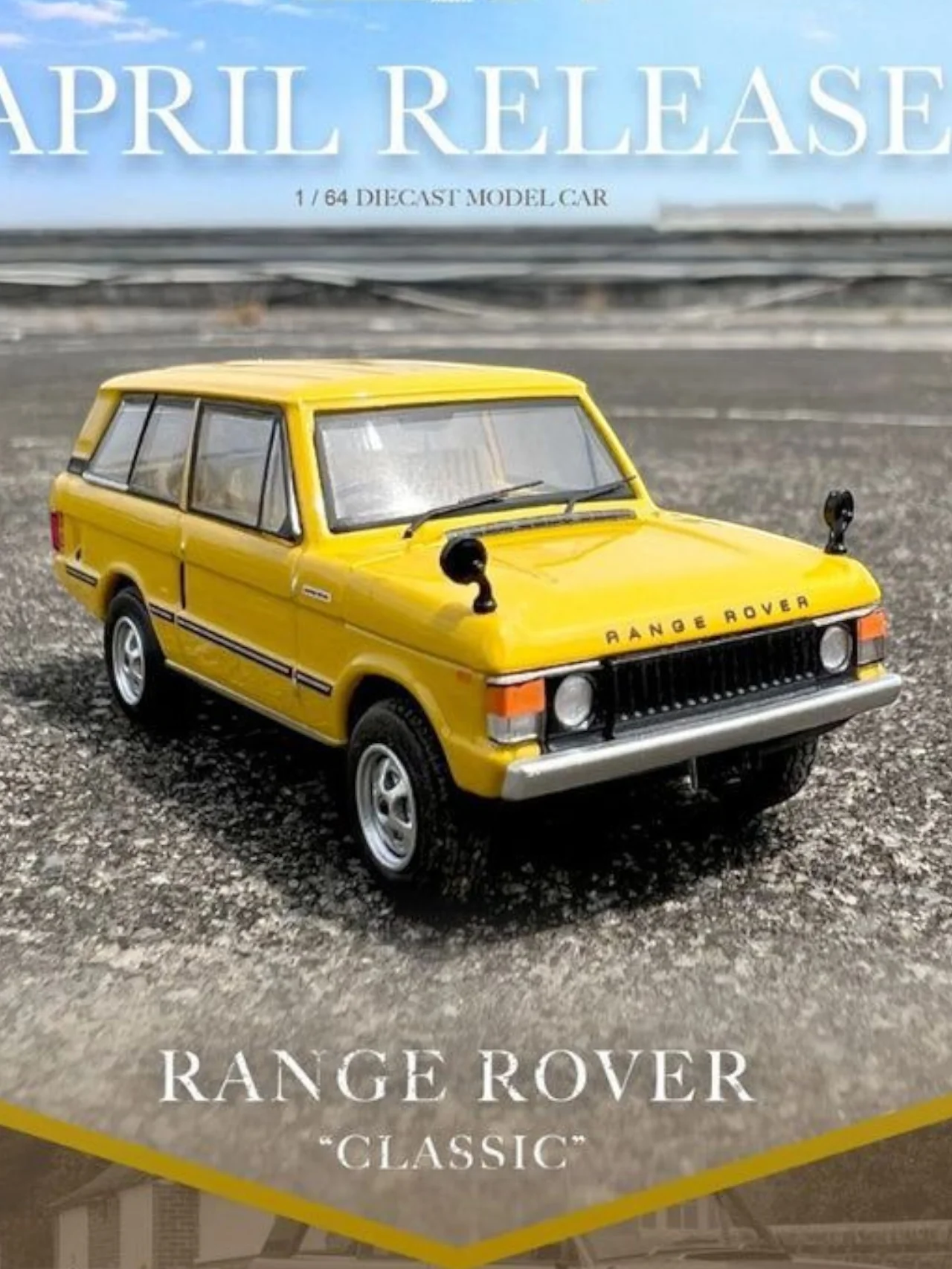 INNO64: Range Rover Classic Sanglow Yellow 1:64 Scale - Image 3