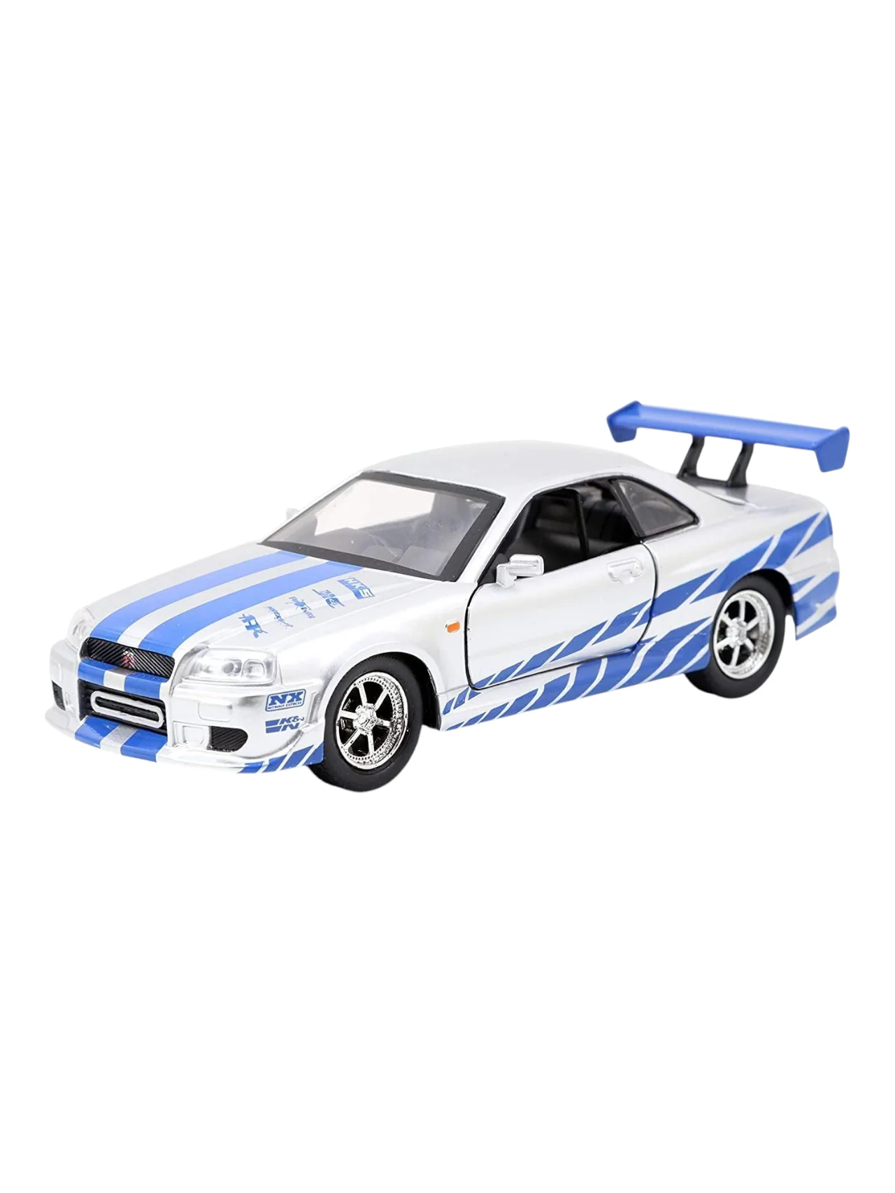 Jada Fast and Furious Brian's Nissan Skyline GT-R (R34) 1:32 Scale Diecast