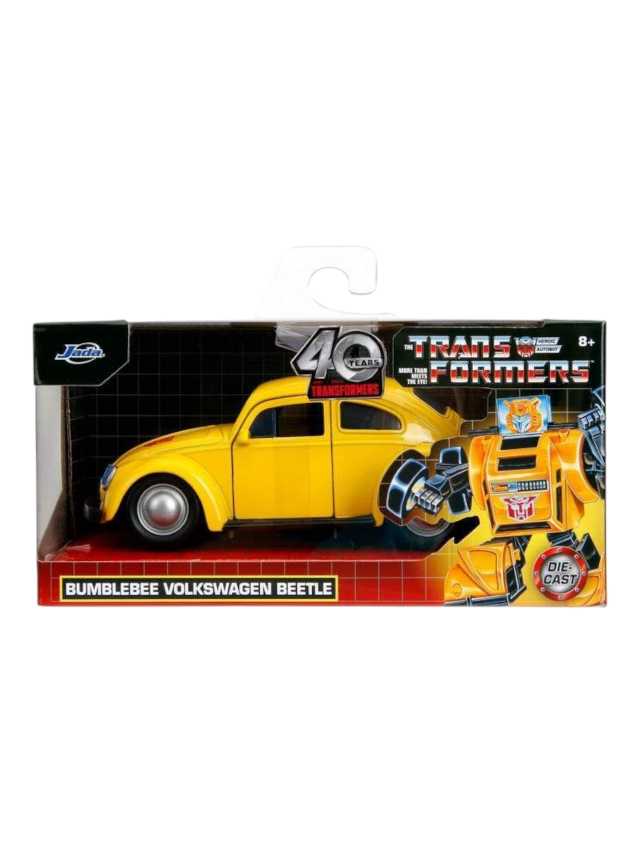 Jada trans formers bumblebee Volkswagen beetle imported 1:32 Scale - Image 4