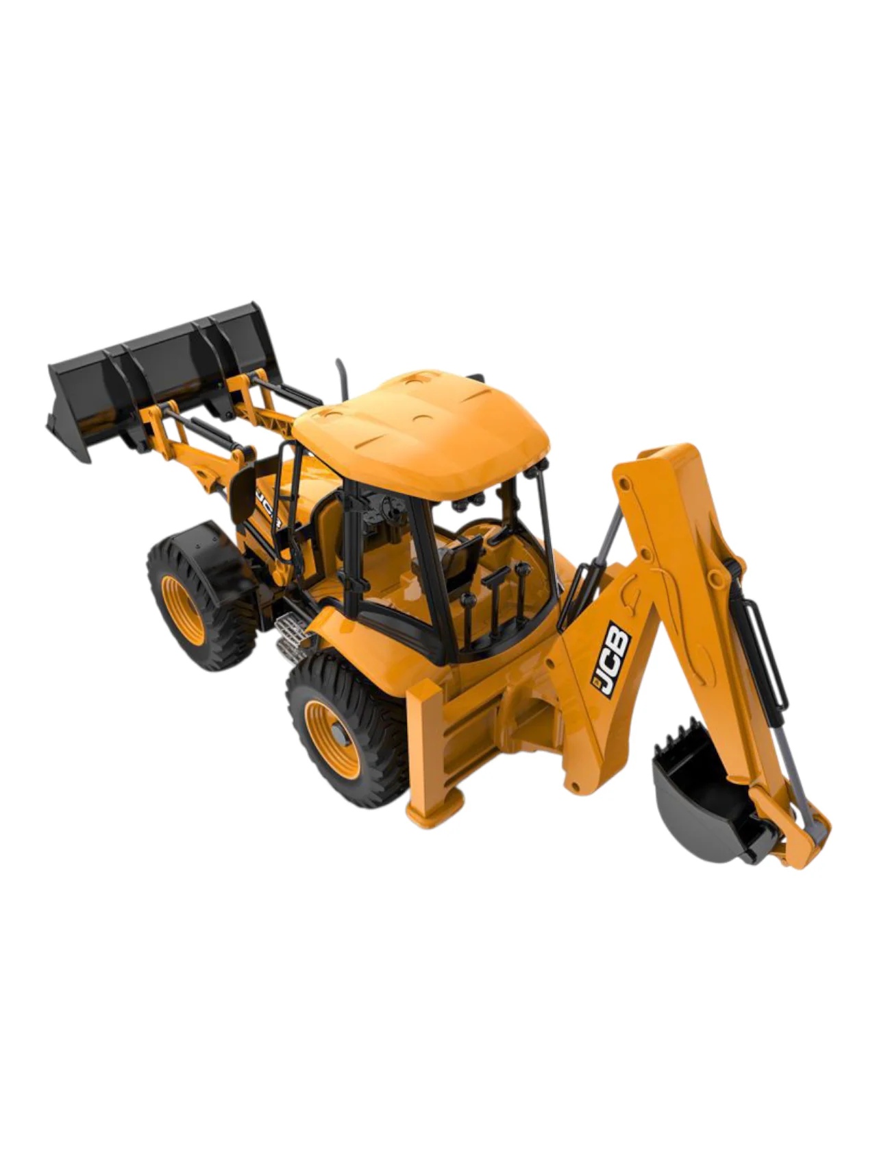JCB 4CX Backhoe Loader Remote Control (RC) 1:20 Scale - Image 12