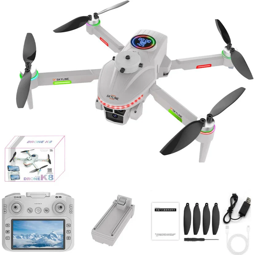 JJRC H139PRO HD Intelligent Aerospace Flight Control Digital 2.4G 4 Channel Dual Camera Obstacle Avoidance Brushless and Led Light Four-Axis RC Drone - Image 8